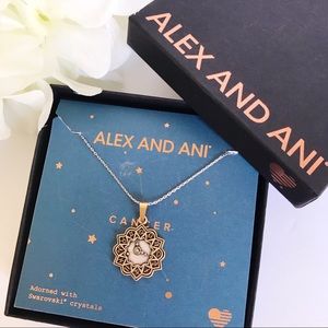 Nwt Alex Ani Zodiac Cancer Two Tone 